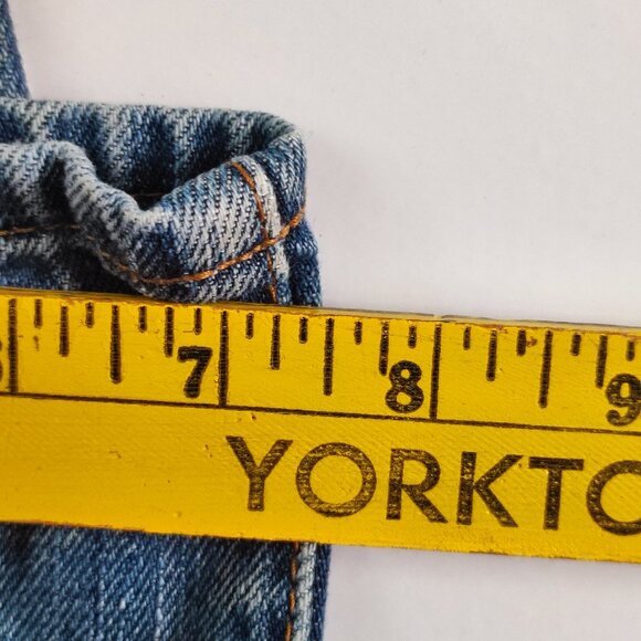 GAP Denim jeans men's size 31X30 denim blue straight vintage Sahara - Picture 15 of 15